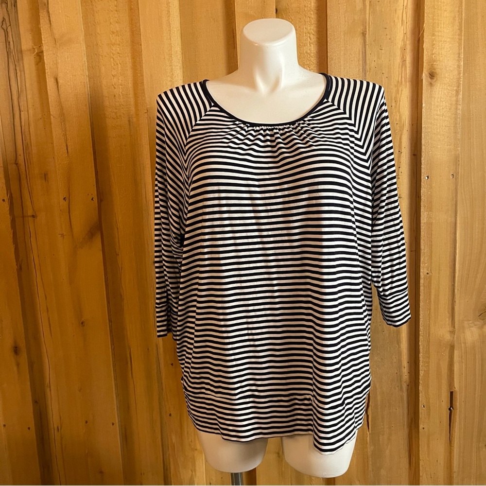 Coldwater Creek Women’s Plus Size 3/4 Length Sleeve Shirt Size 2X (20-22)